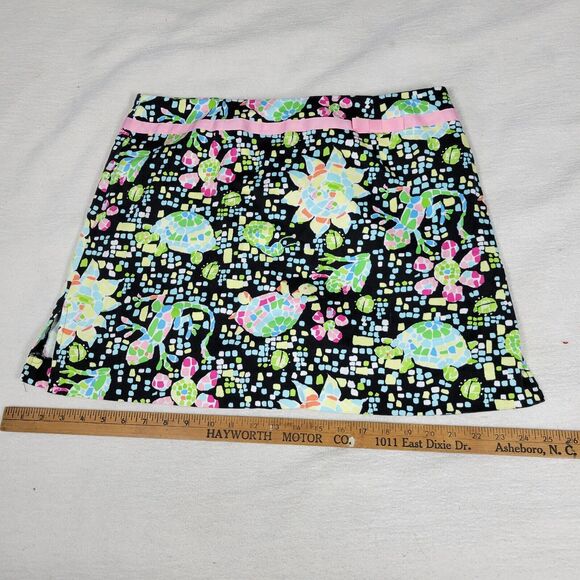 Bamboo Traders Skirt Womens Tropical Flowers Shorts Interior Cooling Mini y2k - Picture 5 of 11